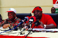 Koku Anyidoho  (r), Deputy General Secretary of the NDC