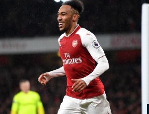 Aubameyang has scored 17 goals in the Premiership