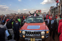 Lazarus Chakwera won the June re-run of the electionv