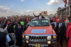 Lazarus Chakwera won the June re-run of the electionv