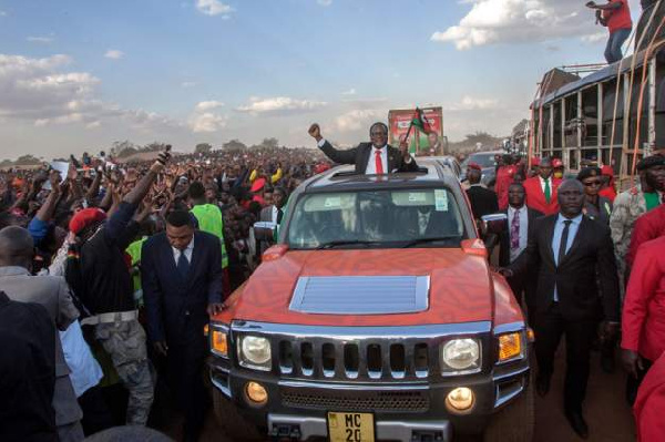 Lazarus Chakwera won the June re-run of the electionv