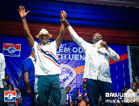 Nyarko claimed that a vote for Bawumia would safeguard the Free SHS program