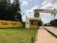 The main entrance of the Koforidua Secondary Senior High School