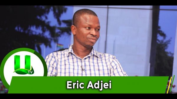 A member of the NDC communication team, Eric Adjei