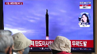 Dis be di first time North Korea don test-fire one solid-fuel intercontinental ballistic missile