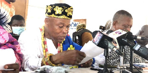 Paramount Chief of Afife Traditional Area in the Ketu North district, Torgbui Adrakpanya VI