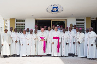 Leaders of the Ghana Catholic Bishops’ Conference