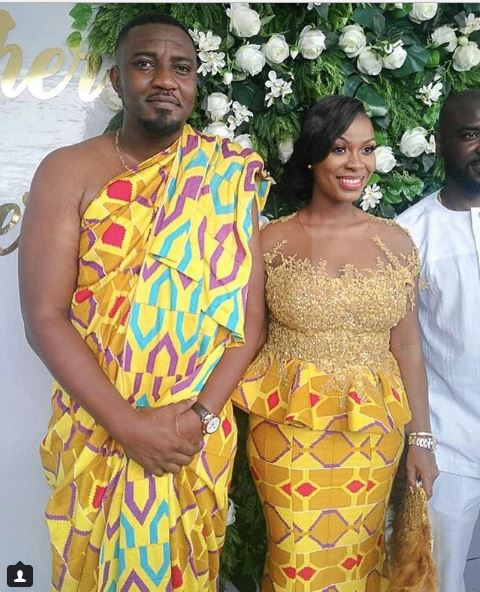 John Dumelo and wife Gifty