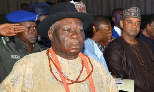 Edwin Clark is a elder Nigerian statesman