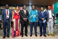 Samuel Abu Jinapor with other dignitaries