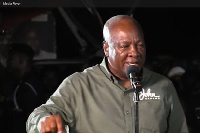 Mahama shared his thoughts during a campaign stop in Kpone Katamanso