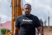 John Dumelo, is NDC's Parliamentary candidate for the Ayawaso West Wuogon