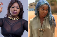 Sista Afia(left) and Efia Odo(right)