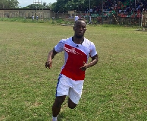 Berekum Chelsea striker Saddick Adams