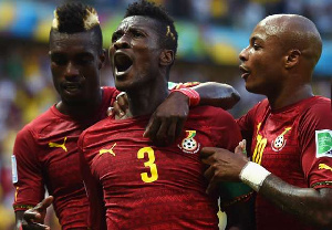 Asamoah Gyan Black Stars