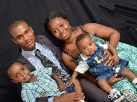 Late Major Maxwell Adam Mahama and family