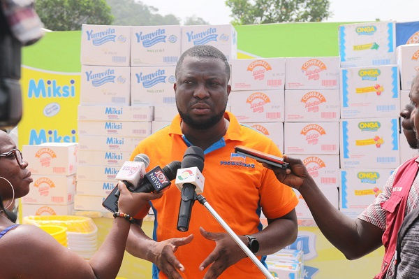 Head of Events and PR at Promasidor, Gideon Kodo