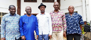 Some members of the Council of Elders at the court