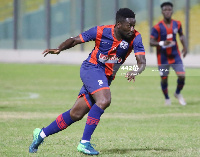 Legon Cities player, Asamoah Gyan