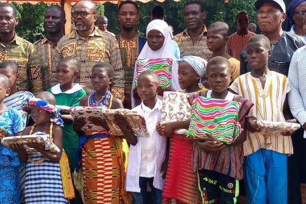 Some participants with their awards