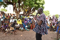 Dr Bawumia in the Sagnarigu Constituency