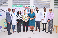 The foreign doctors and FHUC staff