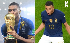 French international, Kylian Mbappe