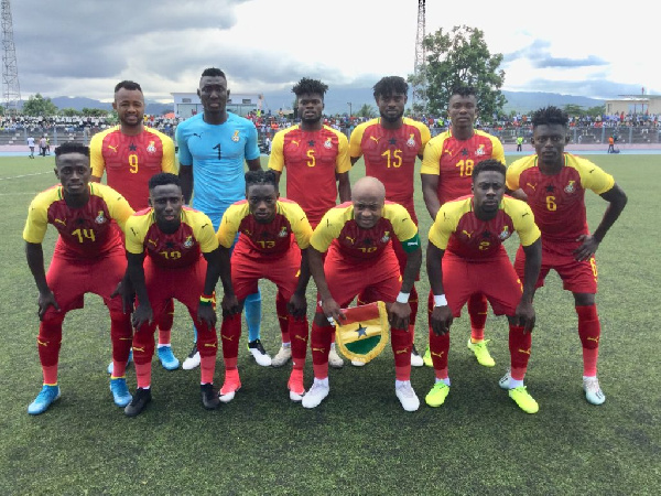 The win takes Kwesi Appiah's side to top of Group C