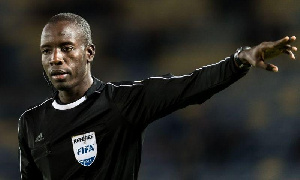 Referee Moguetta Ndiaye officiated Ghana's game against South Africa