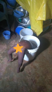 The 3-year-old boy drowned in a bucket of water