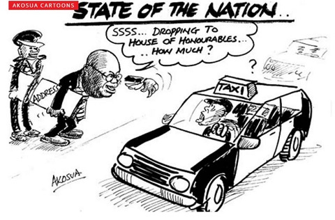 President Akufo-Addo presents his maiden State of the Nation Address