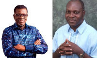 Dr. Mensa Otabil (left) and Dr. Arthur Kennedy (right)