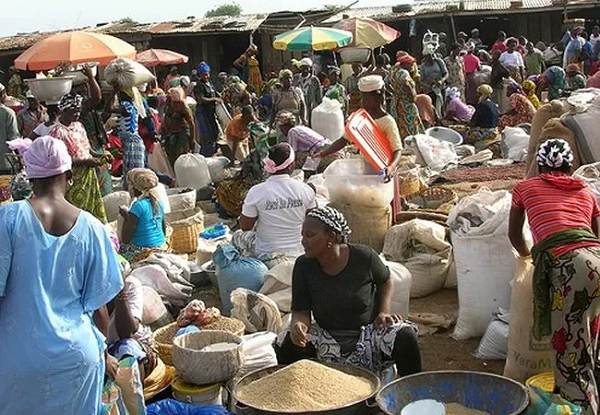 A file photo of market women