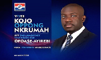 Kojo Oppong-Nkrumah's poster