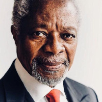 The late Kofi Annan