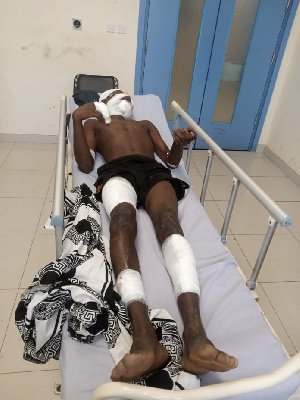 Prosper Gyasi is battling for his life