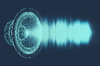 File photo of audio wave