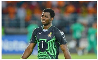 Underfire Black Stars goalie Razak Brimah