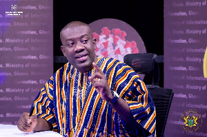 Information Minister Kojo Oppong Nkrumah