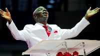 David Oyedepo, na di Presiding Bishop of the Living Faith Church Worldwide aka Winners’ Chapel