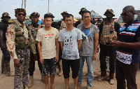 Some Chinese nationals who were arrested recently by Operation Vanguard