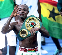 WBO Africa lightweight champion, Emmanuel 