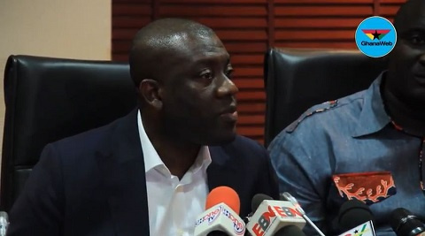 Information Minister Designate, Kwadwo Oppong Nkrumah