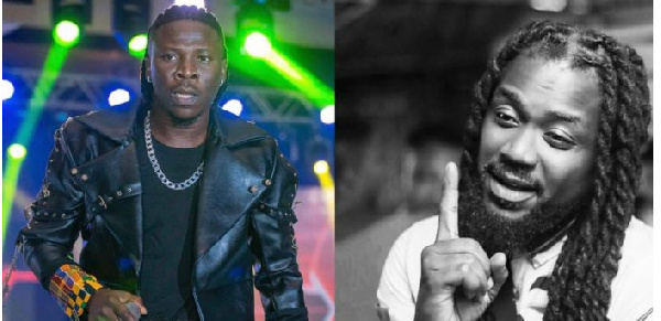 Stonebwoy and Shatta Wale have caused another a stir on social media