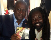 President John Dramani Mahama with Dawuni