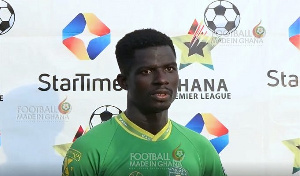 Aduana Stars midfielder Paul Acquah