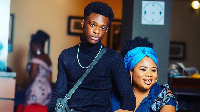 Jackie Appiah's son, Damien Agyemang with actress' manager