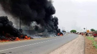 Di tanker explosion kill 9 pipo and burn 72 houses and shops