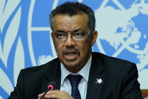 Tedros Adhanom Ghebreyesus. Chief of World Health Organization(WHO)