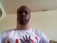 Joy News' reporter, Latif Iddrisu was beaten by police officers in the line of duty